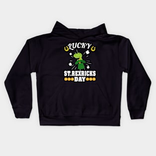 Lucky St.Rexricks Day T-Shirt Kids Hoodie